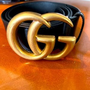 Authentic wide Gucci belt
